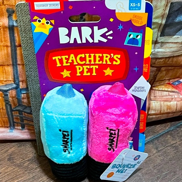 Bark Box Teacher’s Pet Dog Toy Bundle NWT - Picture 3 of 10